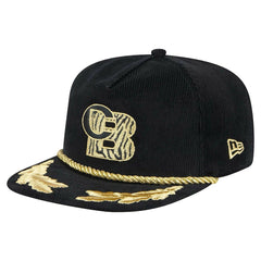 Cincinnati Bengals New Era City Originals Corduroy Skipper Golfer Snapback Hat Black