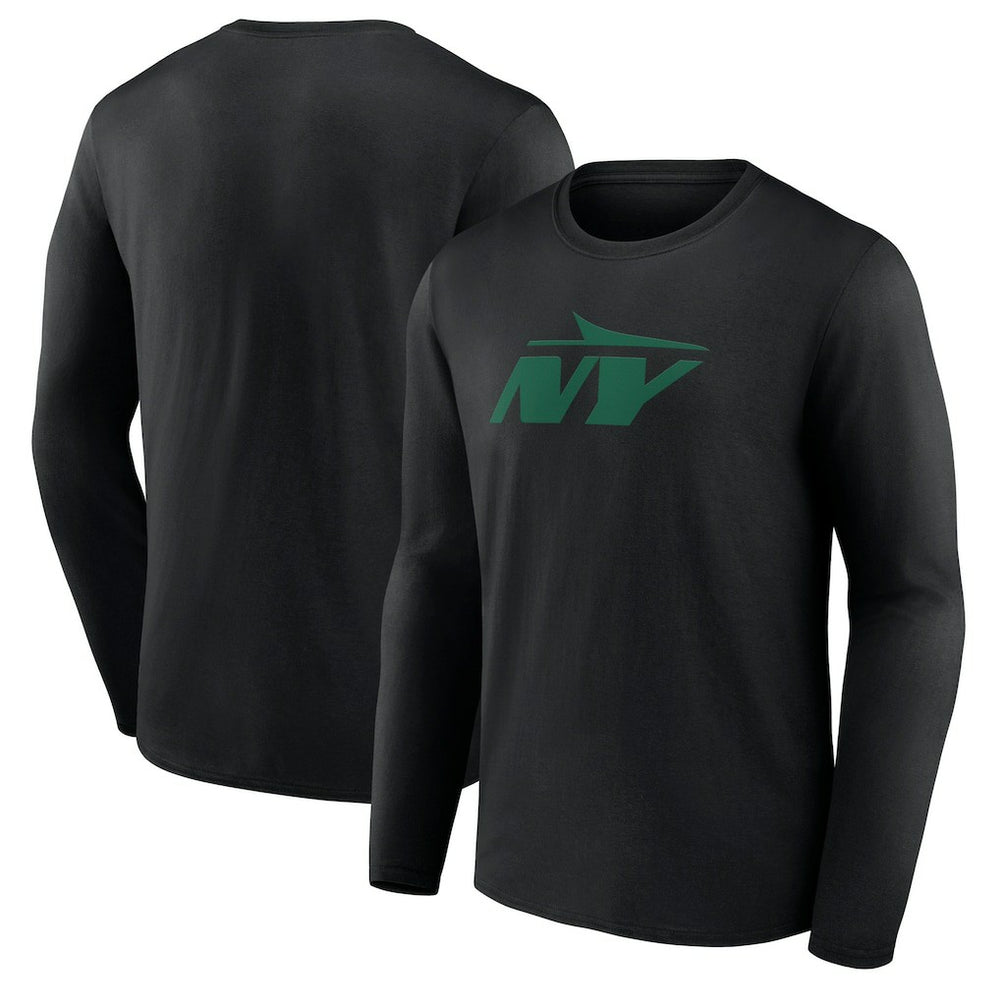 New York Jets Secondary Logo Long Sleeve T-Shirt Black