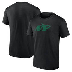 New York Jets Secondary Logo Lightweight T-Shirt Black
