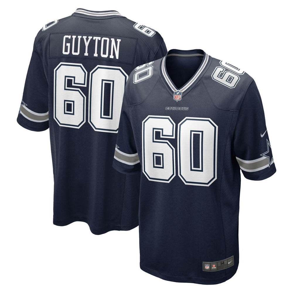 NFL Tyler Guyton Dallas Cowboys Player Game Jersey - Navy