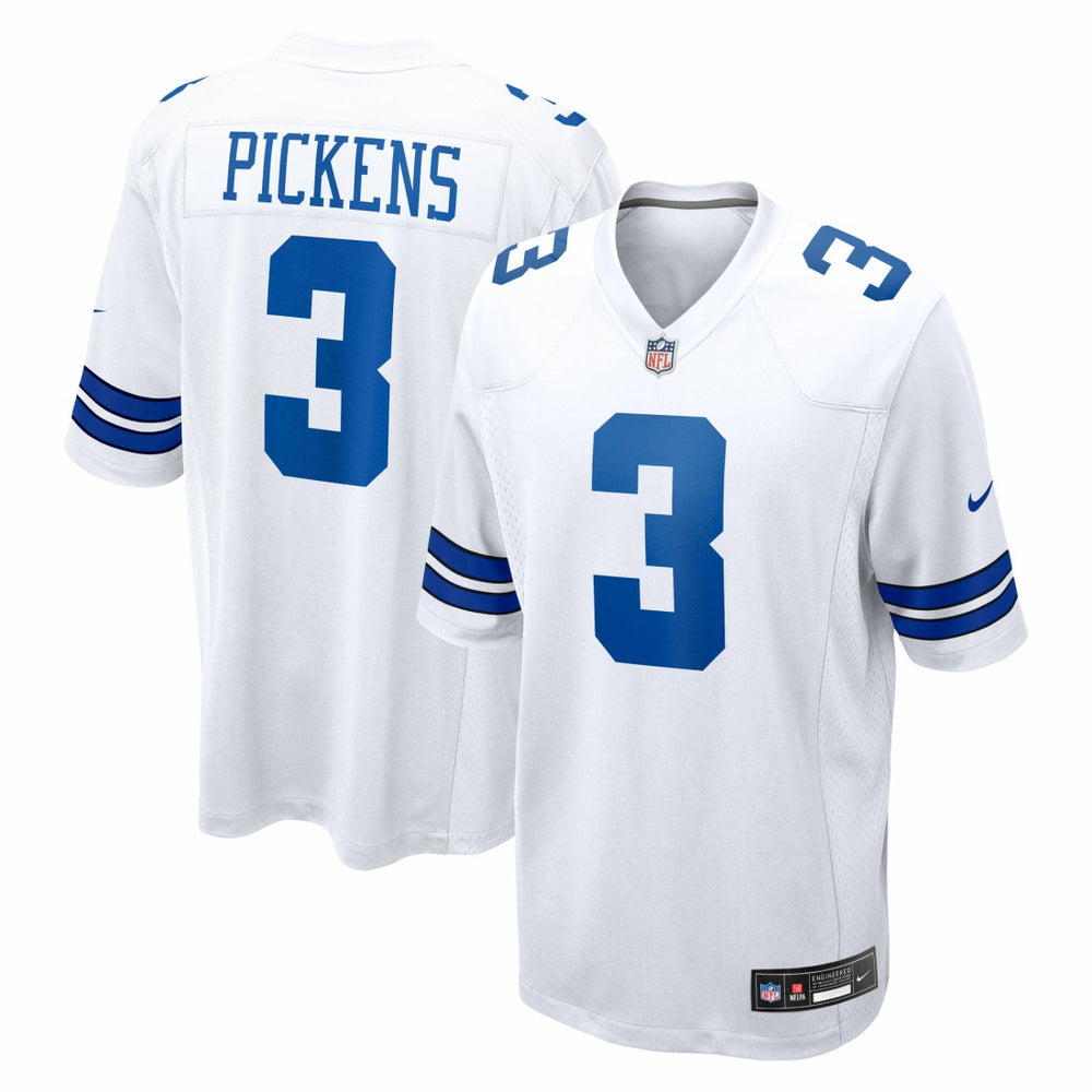 NFL George Pickens Dallas Cowboys Game Jersey - White