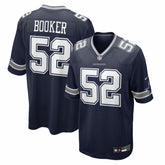 NFL Tyler Booker Dallas Cowboys 2025 NFL Draft First Round Pick Game Jersey - Navy