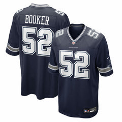 NFL Tyler Booker Dallas Cowboys 2025 NFL Draft First Round Pick Game Jersey - Navy