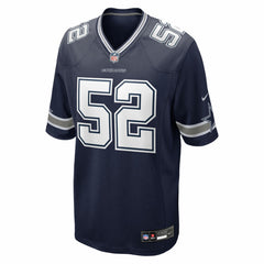 NFL Tyler Booker Dallas Cowboys 2025 NFL Draft First Round Pick Game Jersey - Navy