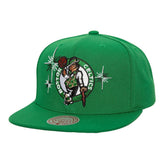 Boston Celtics Starlight Snapback Hat Kelly Green