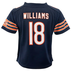 Caleb Williams Chicago Bears Youth Game Jersey Navy