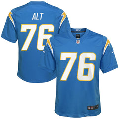NFL Joe Alt Los Angeles Chargers Youth Game Jersey - Powder Blue