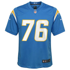 NFL Joe Alt Los Angeles Chargers Youth Game Jersey - Powder Blue