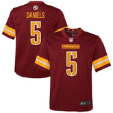 NFL Jayden Daniels Washington Commanders Youth Game Jersey - Burgundy