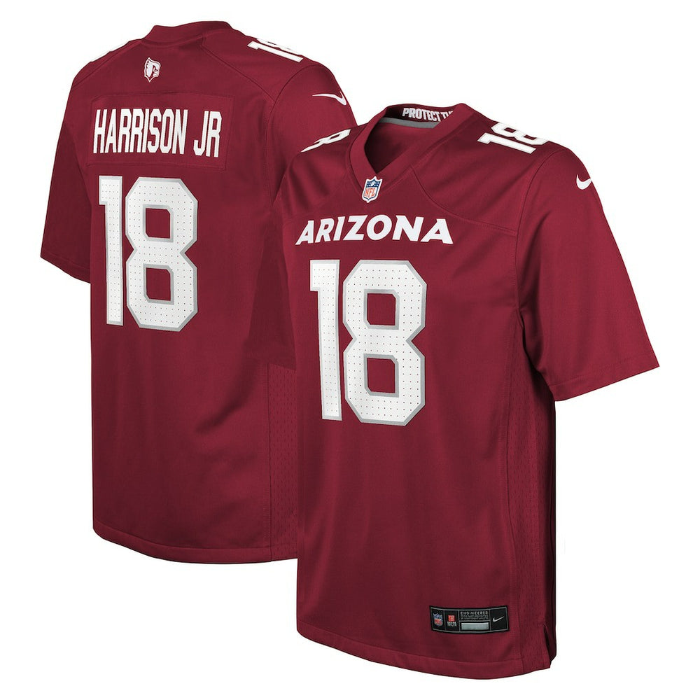 NFL Marvin Harrison Jr. Arizona Cardinals Youth Game Jersey - Cardinal