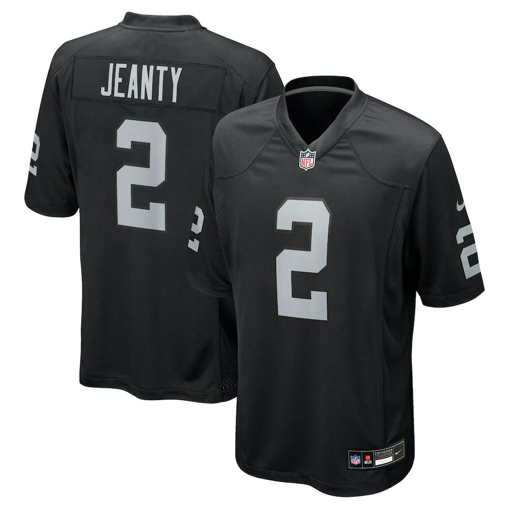 NFL Ashton Jeanty Las Vegas Raiders Youth Game Jersey - Black