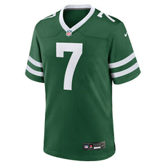 NFL Justin Fields New York Jets Youth Game Jersey - Green