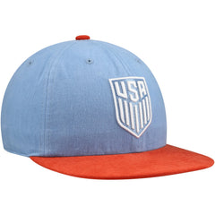 USMNT Unisex Swingman Adjustable Hat Light Blue/Red sale