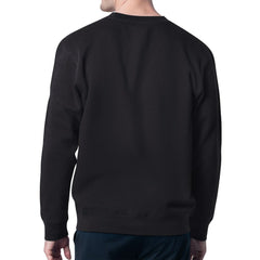 New York Jets Starter Color Scratch Team Graphic Fleece Pullover Sweatshirt Black