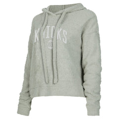 New York Knicks Concepts Sport Women's Ventura Comfy Pullover Hoodie Gray