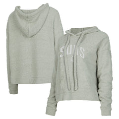 Phoenix Suns Concepts Sport Women's Ventura Comfy Pullover Hoodie Gray