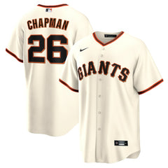 MLB Matt Chapman San Francisco Giants Nike Home Replica Jersey - Cream