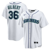 Logan Gilbert Seattle Mariners Nike Home Replica Jersey - White Jerseys