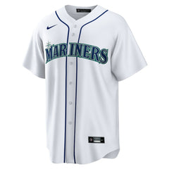 Logan Gilbert Seattle Mariners Nike Home Replica Jersey - White Jerseys