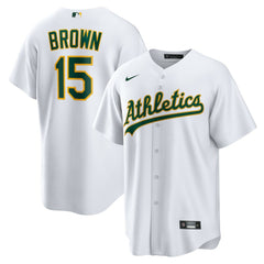 MLB Seth Brown Athletics Nike Home Replica Jersey - White
