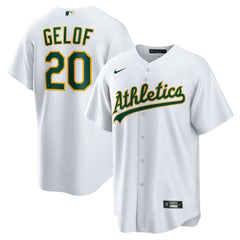 MLB Zack Gelof Athletics Nike Home Replica Jersey - White