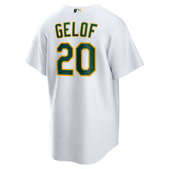 MLB Zack Gelof Athletics Nike Home Replica Jersey - White