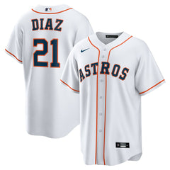MLB Yainer Diaz Houston Astros Nike Home Replica Jersey - White