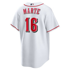 Noelvi Marte Cincinnati Reds Nike Home Replica Jersey - White Jerseys