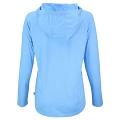 Kansas City Royals Cutter & Buck Women's Coastline Epic Comfort Eco Recycled Hoodie Raglan Long Sleeve T-Shirt - Powder Blue Hoodies
