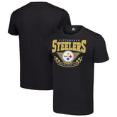 Pittsburgh Steelers Starter 80s Inspired Team Logo T-Shirt Black