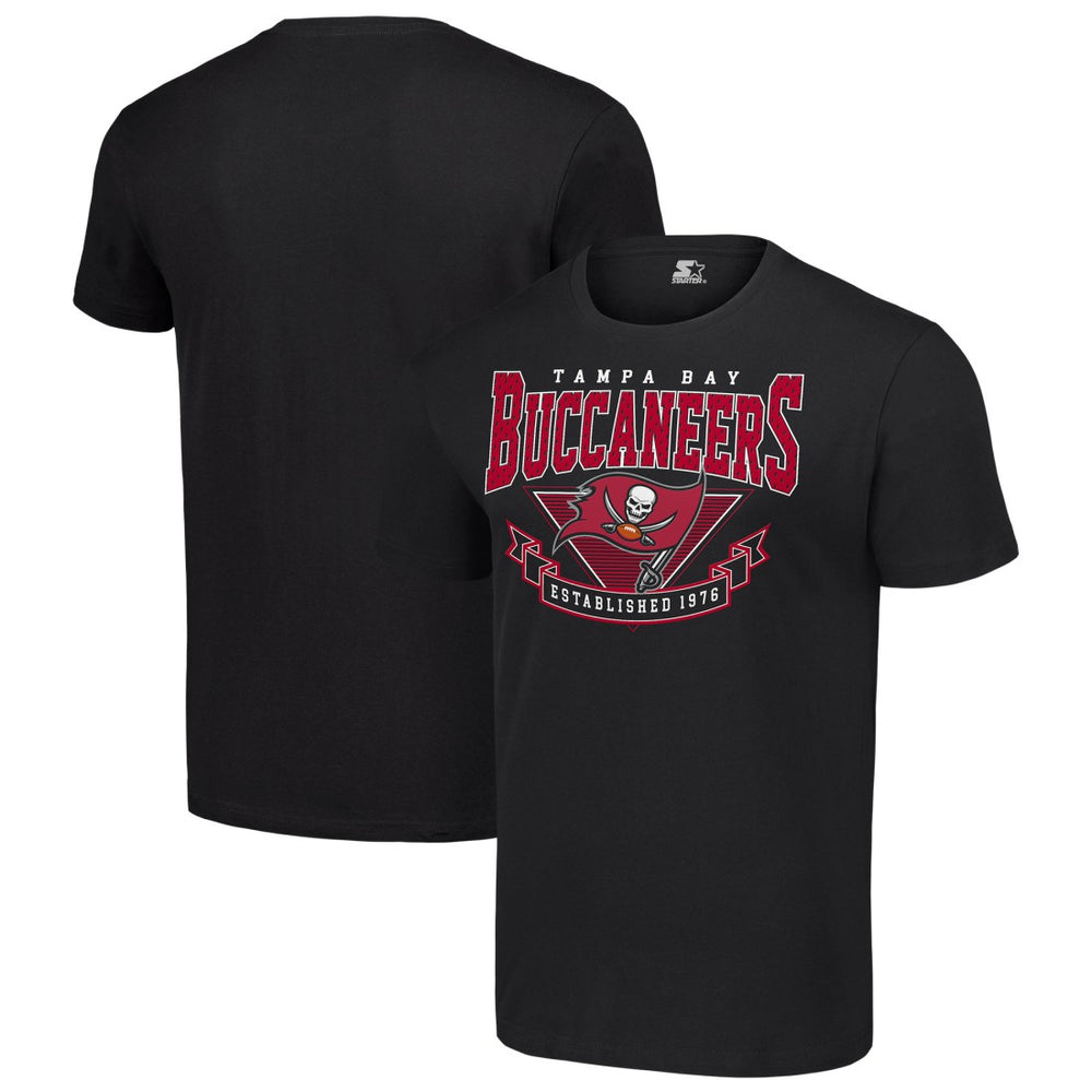 Tampa Bay Buccaneers Starter 80s Inspired Team Logo T-Shirt Black