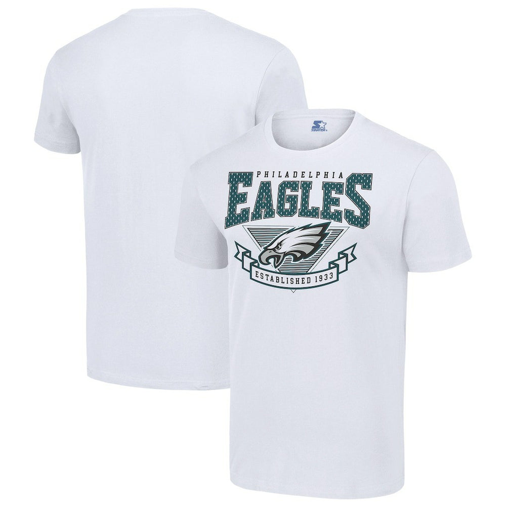 Philadelphia Eagles Starter 80s Inspired Team Logo T-Shirt White