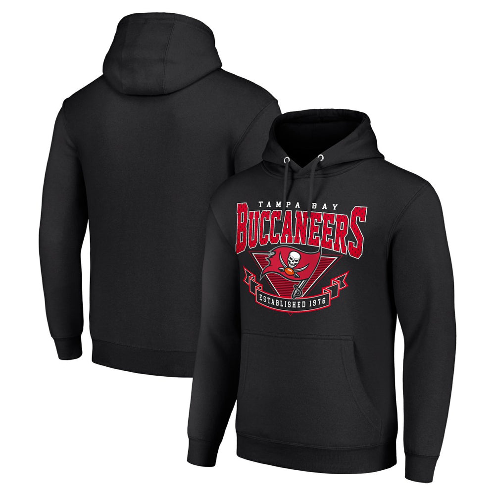 Tampa Bay Buccaneers Starter ‘80s Inspired Pullover Hoodie Black