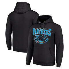 Carolina Panthers Starter ‘80s Inspired Pullover Hoodie Black
