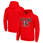 Atlanta Falcons Starter ‘80s Inspired Pullover Hoodie Red