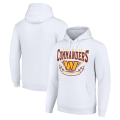 Washington Commanders Starter ‘80s Inspired Pullover Hoodie White