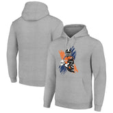 Denver Broncos Starter Player X Fleece Pullover Hoodie Heather Gray