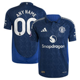 Manchester United 2024/25 Away Custom Jersey Navy