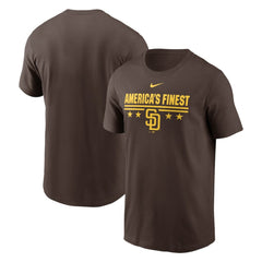 San Diego Padres Nike Local Home Town T-Shirt - Brown T-shirts