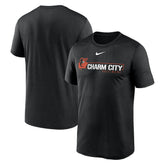 Baltimore Orioles Nike Local Home Town T-Shirt - Black T-shirts