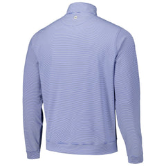 Texas Rangers Peter Millar Perth Sugar Stripe Performance Quarter-Zip Top - Royal Tops