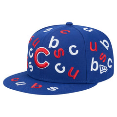 Chicago Cubs New Era Team Confetti 59FIFTY Fitted Hat - Royal Hats