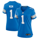NFL Number 1 Mom Detroit Lions Game Jersey - Blue
