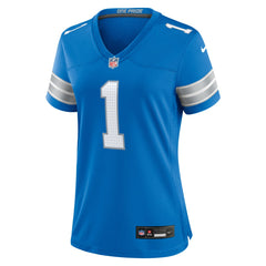 NFL Number 1 Mom Detroit Lions Game Jersey - Blue