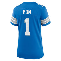 NFL Number 1 Mom Detroit Lions Game Jersey - Blue
