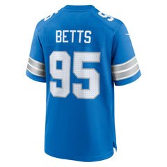 NFL Mathieu Betts Detroit Lions Game Jersey - Blue