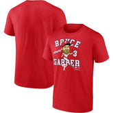 Bryce Harper Philadelphia Phillies Fanatics Hometown Caricature T-Shirt - Red T-shirts
