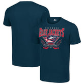 NHL Columbus Blue Jackets Starter Team Logo Graphic T-Shirt - Navy