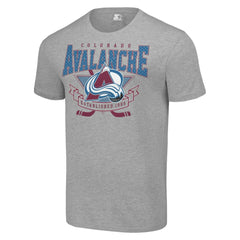 NHL Colorado Avalanche Starter Team Logo Graphic T-Shirt - Heather Gray