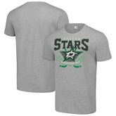 NHL Dallas Stars Starter Team Logo Graphic T-Shirt - Heather Gray